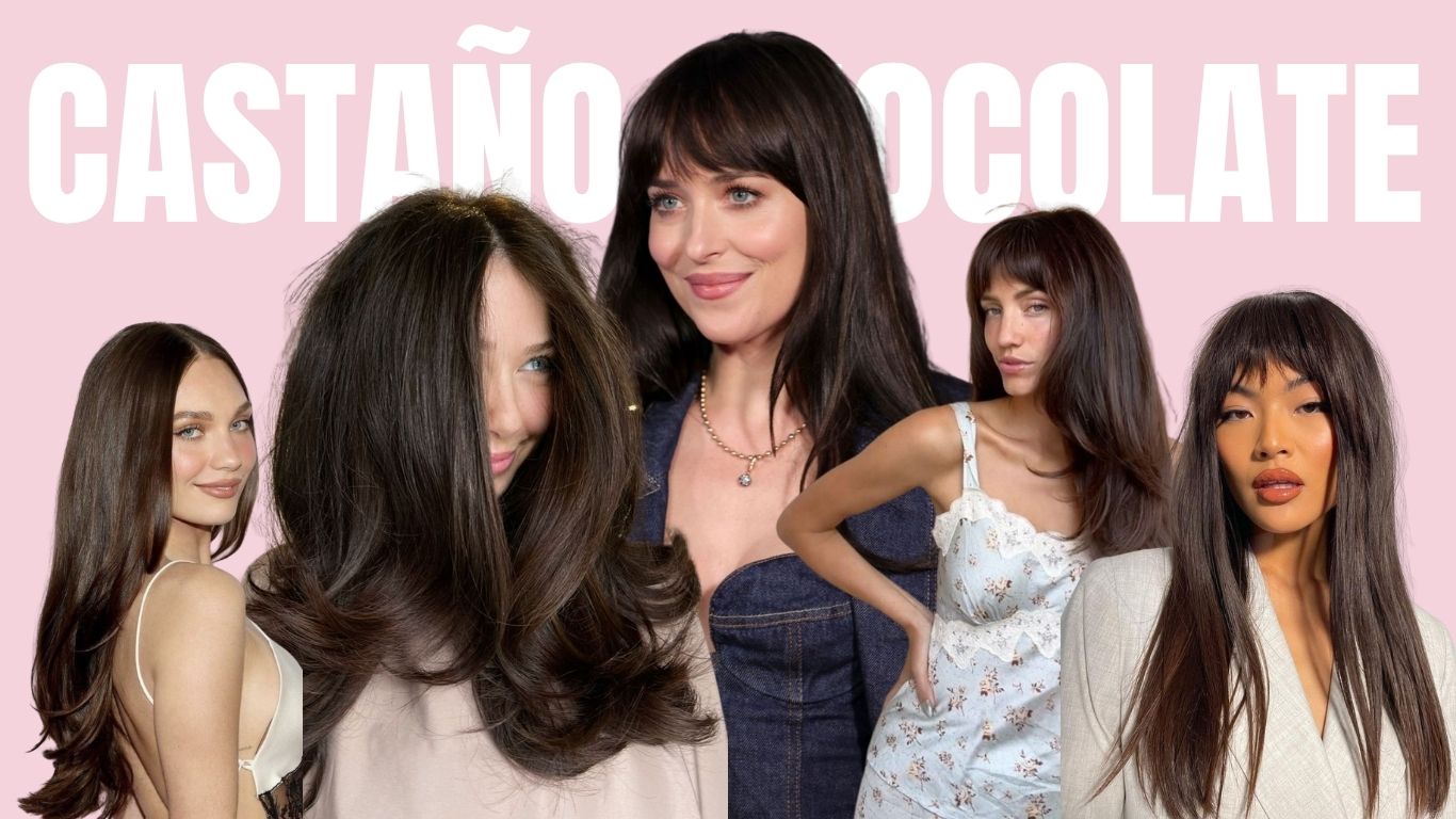 Chocolate brunette hair color trend for fall-winter 2026/27